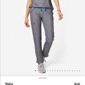 Figs Graphite Yola skinny pants